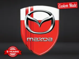 Mazda Étiquettes Affaires Course Design Premium